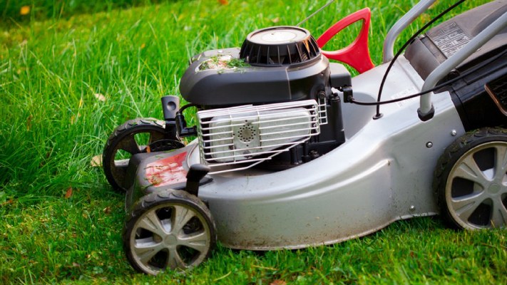 Lawn mowing